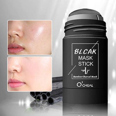 Solid Facial Mask Stick Green Tea Honey Peach Cleaning Pore Moisturizing Long Charcoal Eggplant Mud Film