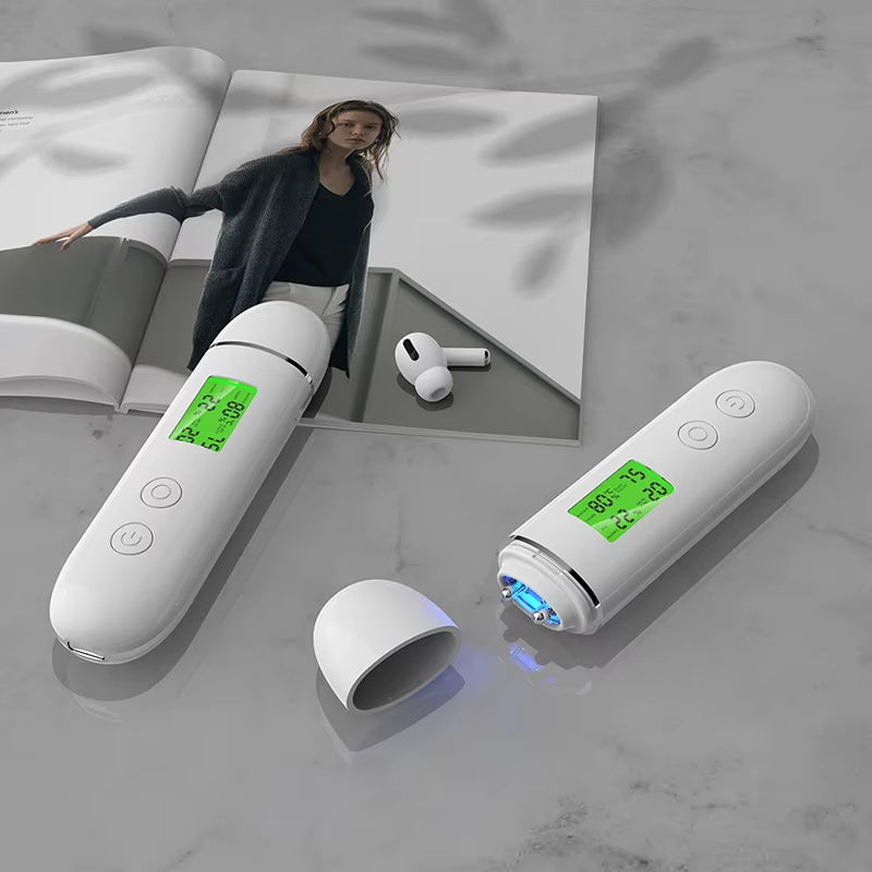 Skin Water Cheek Elastic Skin Age Test Meter Face Skin Moisture&Oil Content Skin Analyzer Fluorescent Agent Detector Skin Tester