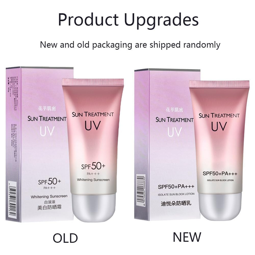 Sunscreen Cream Spf 50+ (3Pcs)