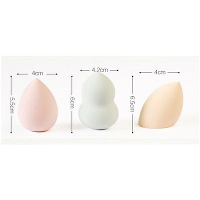 100/50/20/10 Pcs Make up Blender Cosmetic Puff Makeup Sponge Puff Air Cushion Egg Super Soft MAKEUP Tool Wholesale