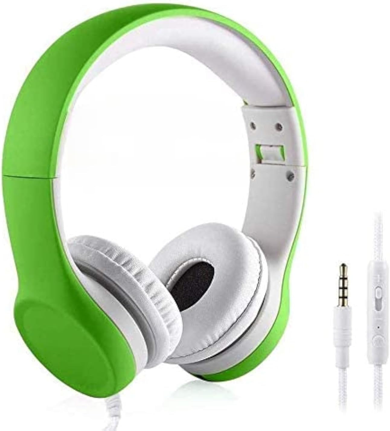 Kids Headphones with Cord, Toddler Headphones with Sharing Function, 85Db/93Db Safe Volume Limit, for Toddler Children Baby Boys Girls On-Line Study, School, Travel Use (Pink)