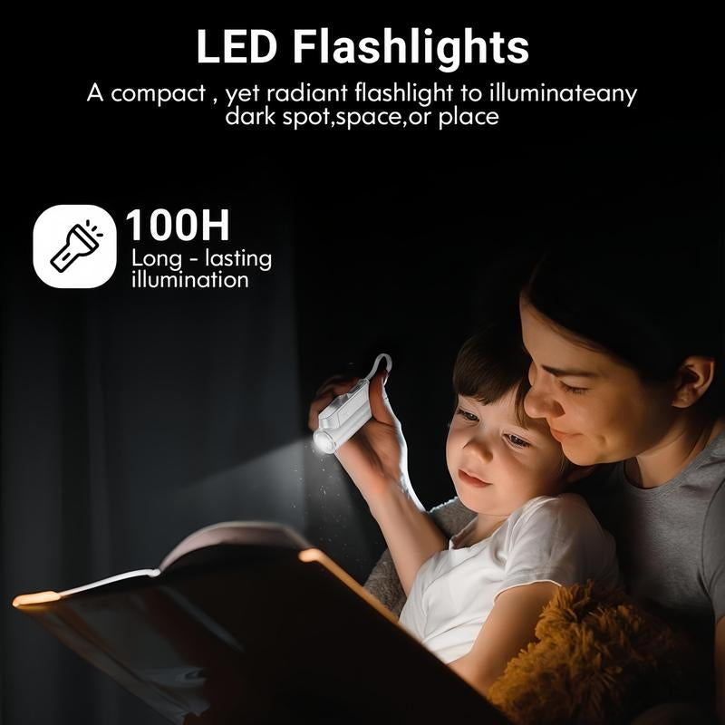 Mini Capsule 5000Mah Power Bank – 18W PD Fast-Charge USB-C Portable Charger with Foldable Stand & Built-In Flashlight, Dual Input, Universal Ios & Android Compatibility
