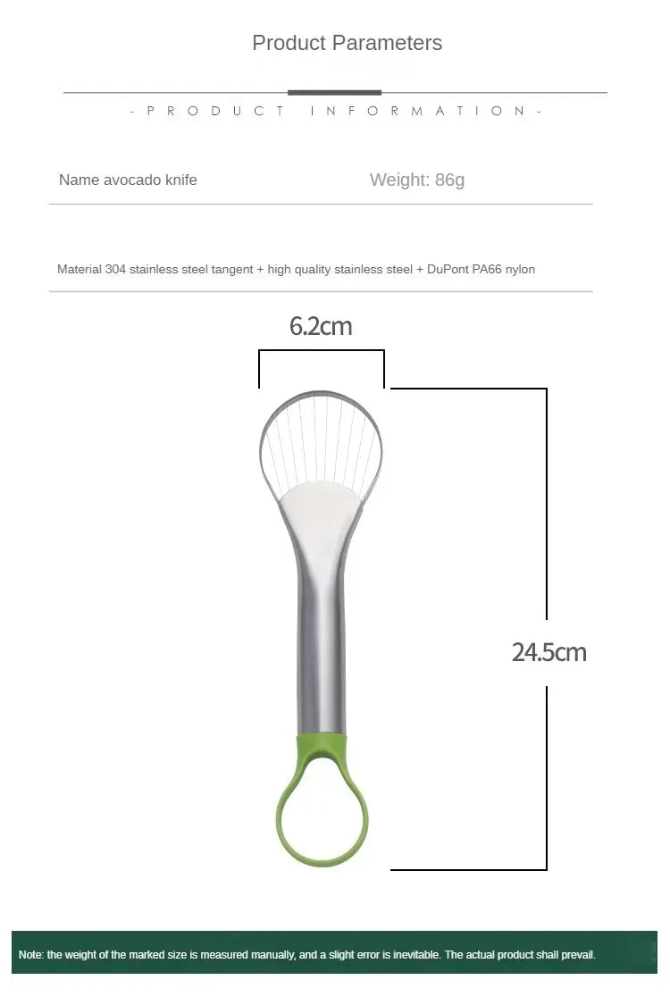 Avocado Knife Gadget Stainless