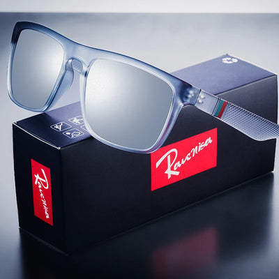 Fashion Square Vintage Polarized Sunglasses Men Women Retro 