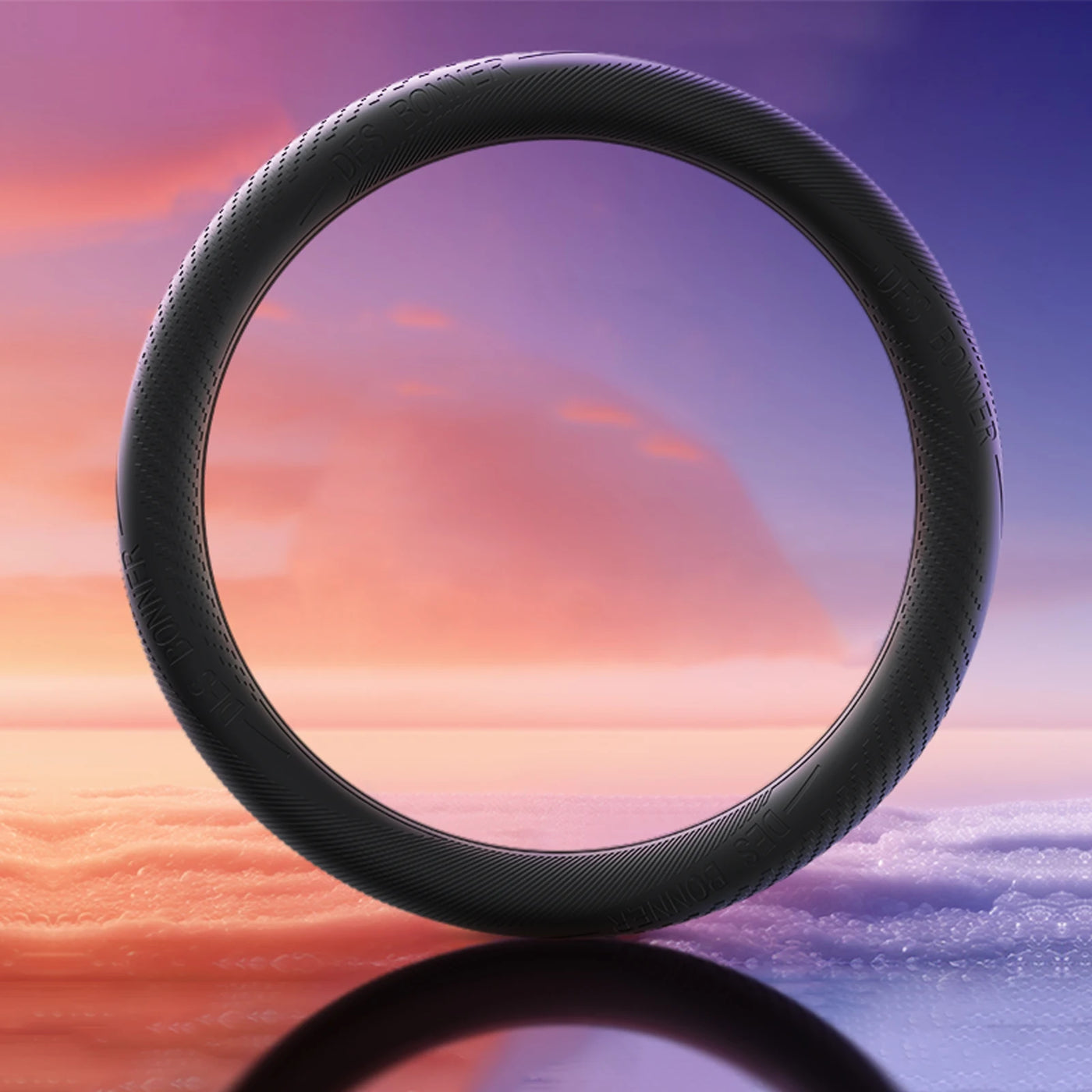 Steering Wheel Cover,Silicone Steering Wheel Cover,Suitable for All Kinds of Light Cars,Breathable and Non-Slip,Multi-Color,Sili