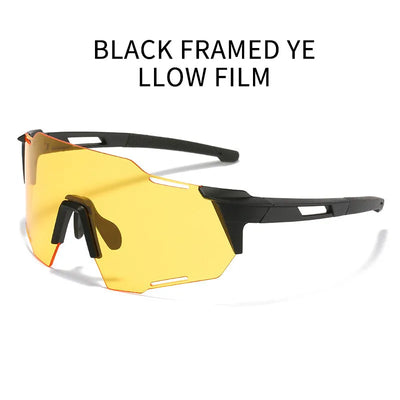 UV400 Protection Cycling Sunglasses Windproof Fashionable Sports Glasses Unisex Comfortable Fishing Hiking Sunglasses