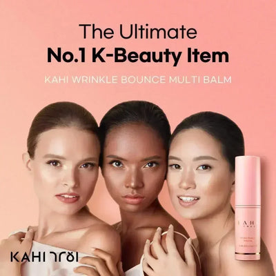 Korean Bounce Multi Balm Collagen Pink Stick Deep Moisturizing Multi Cream Hydrated Skin Care 9G
