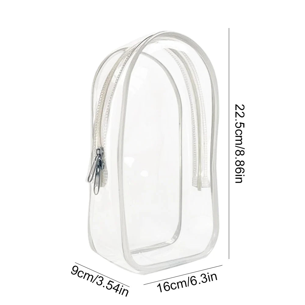 Hot Sale For Labubu Transparent Protective Cover Vinyl Doll Storage Box Cute Elf Plushie Display Cover for Holiday Birthday Gift