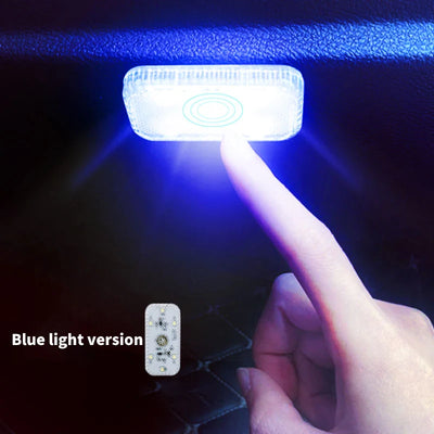 Automotive interior LED wiring free lighting, car reading light, touch sensing, trunk foot atmosphere surround light
