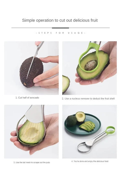 Avocado Knife Gadget Stainless