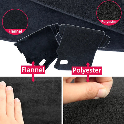 Dashboard Cover Avoid Light Pad Instrument Platform Mat For Soueast DX7 2015~2020 2016 2017 Interior Mouldings Carpet Accessorie