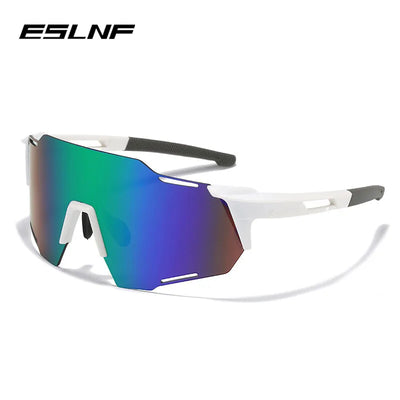 UV400 Protection Cycling Sunglasses Windproof Fashionable Sports Glasses Unisex Comfortable Fishing Hiking Sunglasses