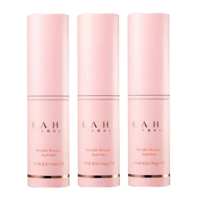 Korean Bounce Multi Balm Collagen Pink Stick Deep Moisturizing Multi Cream Hydrated Skin Care 9G