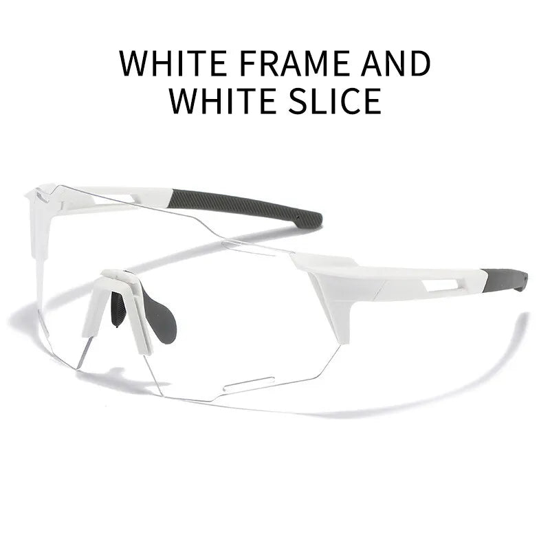 UV400 Protection Cycling Sunglasses Windproof Fashionable Sports Glasses Unisex Comfortable Fishing Hiking Sunglasses