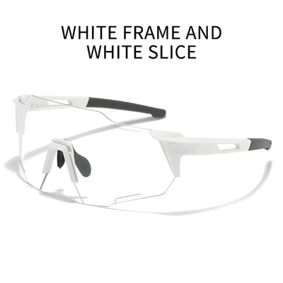 UV400 Protection Cycling Sunglasses Windproof Fashionable Sports Glasses Unisex Comfortable Fishing Hiking Sunglasses