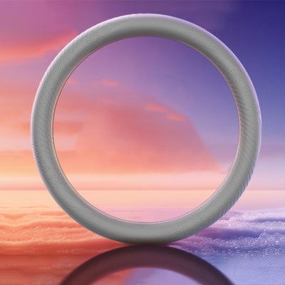 Steering Wheel Cover,Silicone Steering Wheel Cover,Suitable for All Kinds of Light Cars,Breathable and Non-Slip,Multi-Color,Sili