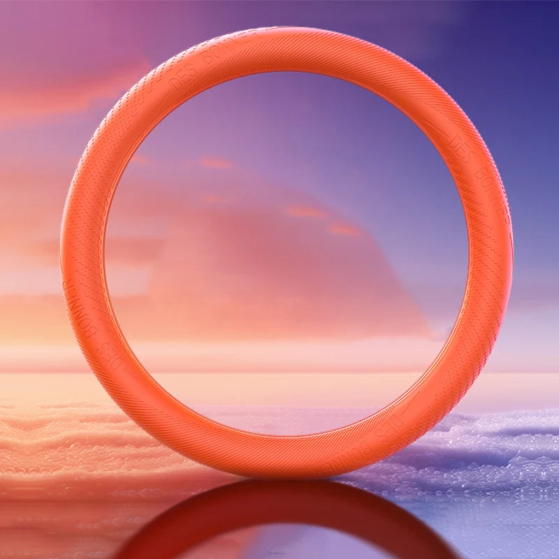 Steering Wheel Cover,Silicone Steering Wheel Cover,Suitable for All Kinds of Light Cars,Breathable and Non-Slip,Multi-Color,Sili