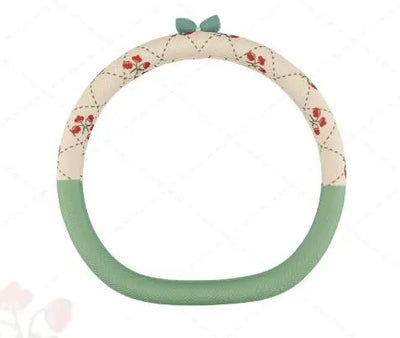Car Steering Wheel Cover Auto ins Car styling Ice Silk Breathable Non-Slip Grip Steering Covers Suitable Accessories
