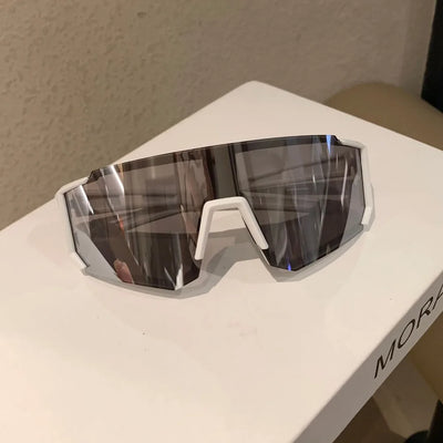 UV Sandproof Cycling Sunglasses Clear Anti Radiation Lens Outdoor Sport Goggle Protection Oversized Windproof Glasses
