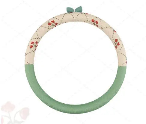 Car Steering Wheel Cover Auto ins Car styling Ice Silk Breathable Non-Slip Grip Steering Covers Suitable Accessories