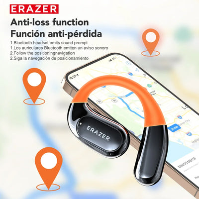 ERAZER XP15 Wireless Headphones Bluetooth 5.4 AI Translator Earbuds 