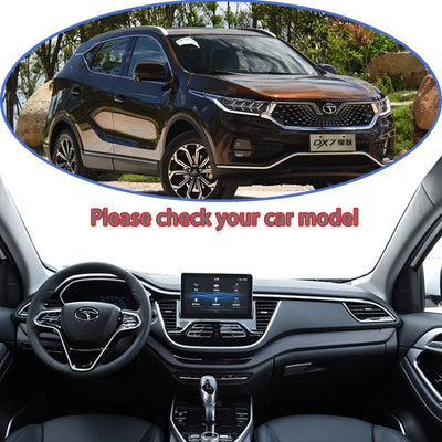 Dashboard Cover Avoid Light Pad Instrument Platform Mat For Soueast DX7 2015~2020 2016 2017 Interior Mouldings Carpet Accessorie