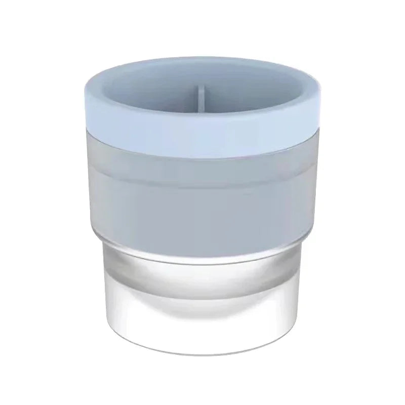 Silicone Round Ice Hockey Mold Maker Large Spherical Ice Cube Ice Tray Grinder Suitable For Bar Home Kitchen Supplies
