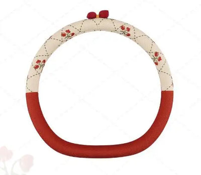 Car Steering Wheel Cover Auto ins Car styling Ice Silk Breathable Non-Slip Grip Steering Covers Suitable Accessories