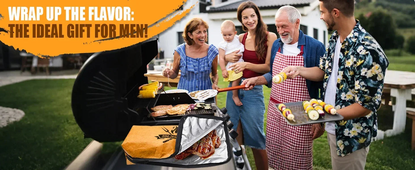 BBQ Blanket for Resting Meat Reusable Smoker Grilling Meat Insulated Resting Bag for Large Brisket/Turkeys Gifts for Men/Father