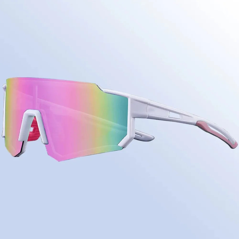 UV Sandproof Cycling Sunglasses Clear Anti Radiation Lens Outdoor Sport Goggle Protection Oversized Windproof Glasses