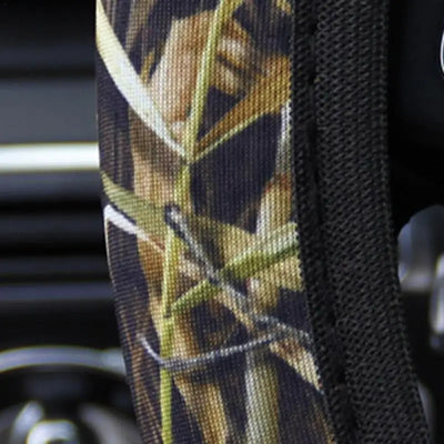 Camouflage Steering Wheel Covers Universal Anti-slip Stretchy D Round Shape 38CM Protective Cover Car Interior Accessories