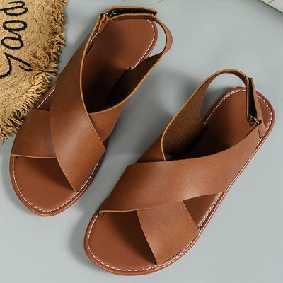 Women's Sandals Flat Sandals For Summer Shoes Women 2025 New Summer Sandals Women's Footwear Elegant Flats Sandalias De Mujer