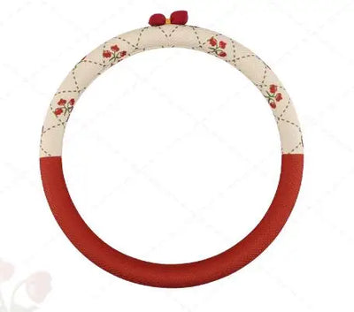 Car Steering Wheel Cover Auto ins Car styling Ice Silk Breathable Non-Slip Grip Steering Covers Suitable Accessories