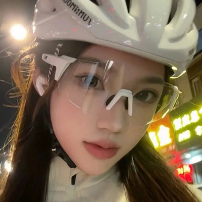 UV400 Protection Cycling Sunglasses Windproof Fashionable Sports Glasses Unisex Comfortable Fishing Hiking Sunglasses