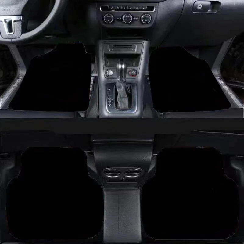 Car Floor Mat,Front & Rear Automotive Carpet Floor Mats For Hyundai I10 I20 I30 I40 IX20 I35 Tucson Solaris Accent Azera Elantra