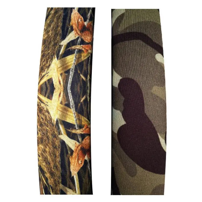 Camouflage Steering Wheel Covers Universal Anti-slip Stretchy D Round Shape 38CM Protective Cover Car Interior Accessories