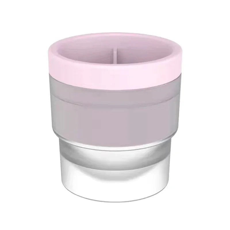 Silicone Round Ice Hockey Mold Maker Large Spherical Ice Cube Ice Tray Grinder Suitable For Bar Home Kitchen Supplies