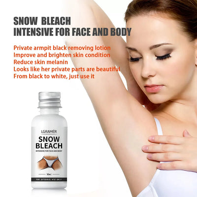 Body Whitening Bleach Cream Brighten Underarm Elbow Knees Joint Removal Intimate Parts 