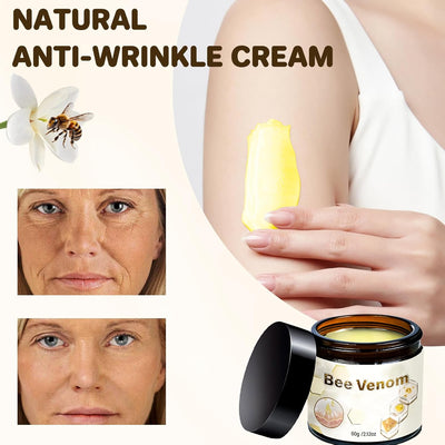 2Pcs Powerful All-Body Skin 𝐓𝐫𝐞𝐚𝐭𝐦𝐞𝐧𝐭 Cream, Advanced Bee Venom Skin 𝐓𝐫𝐞𝐚𝐭𝐦𝐞𝐧𝐭 Cream, Bee Venom Skin 𝐓𝐡𝐞𝐫𝐚𝐩𝐲 Cream, Natural Anti-Wrinkle Repair Cream for All Skin Types