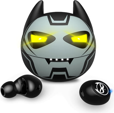 Gaming Earbuds Kids Bluetooth Earbud 5.3 In-Ear Headphones with Mic 36H Playtime IPX6 Waterproof Touch Control Hifi Stereo LED Display Kids Wireless Ear Buds